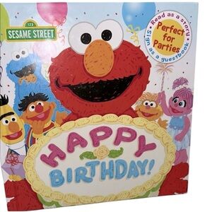 Sesame Street Happy Birthday Book